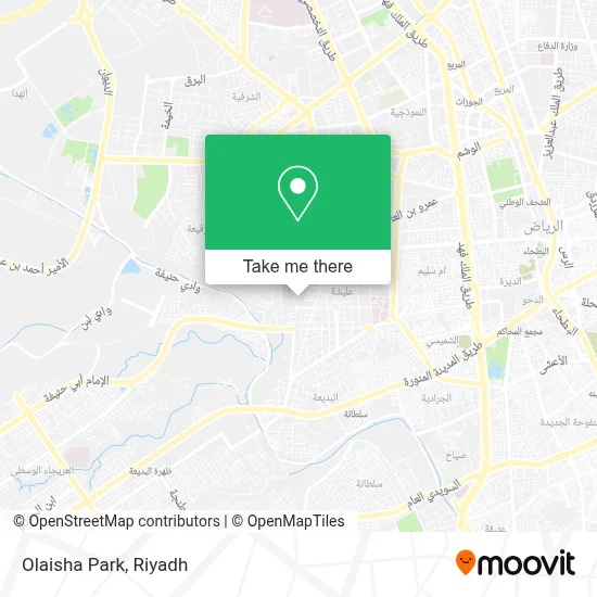 Olaisha Park map