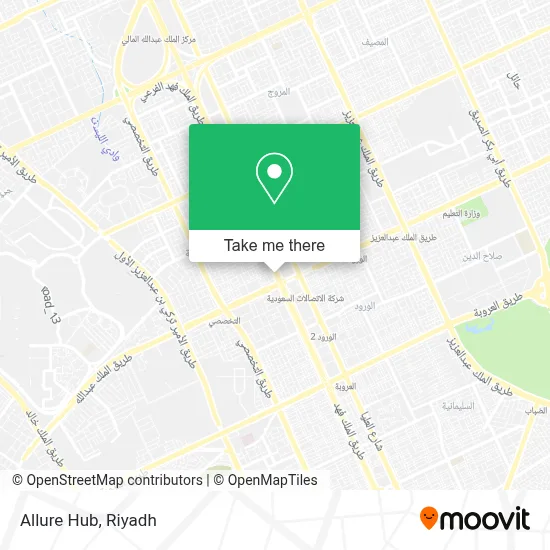Allure Hub map