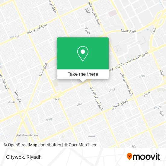 Citywok map