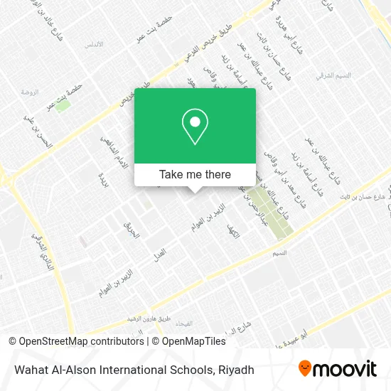 Wahat Al-Alson International Schools map