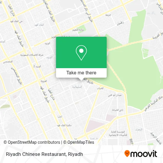 Riyadh Chinese Restaurant map