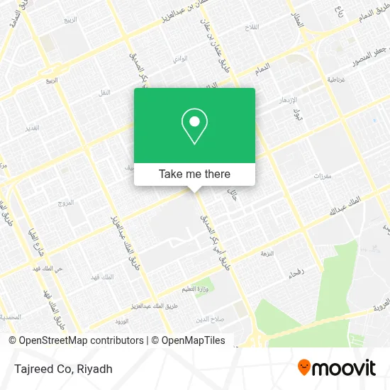 Tajreed Co map