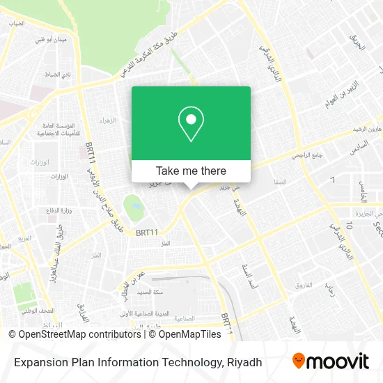 Expansion Plan Information Technology map