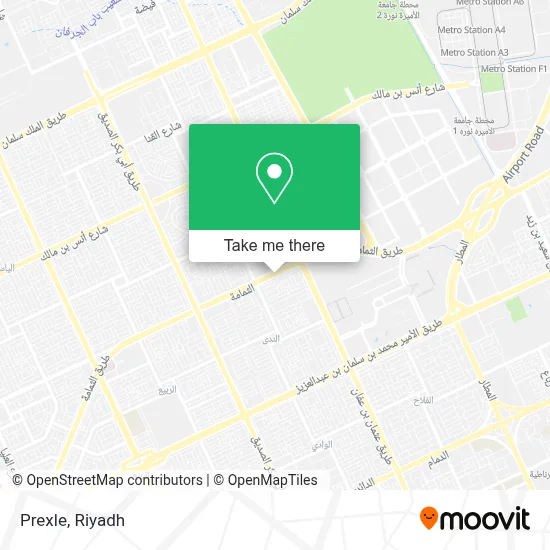 Prexle map