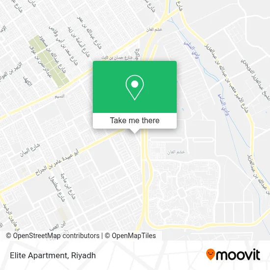 Elite Apartment map
