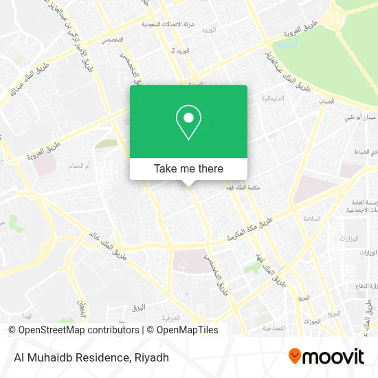 Al Muhaidb Residence map