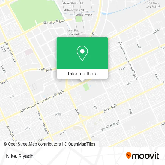 Nike map