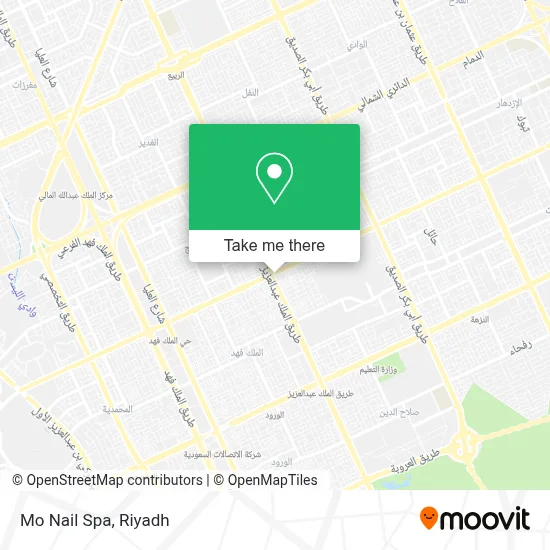 Mo Nail Spa map