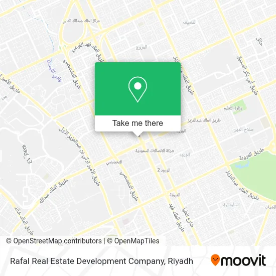 Rafal Real Estate Development Company map