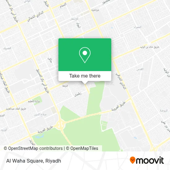 Al Waha Square map