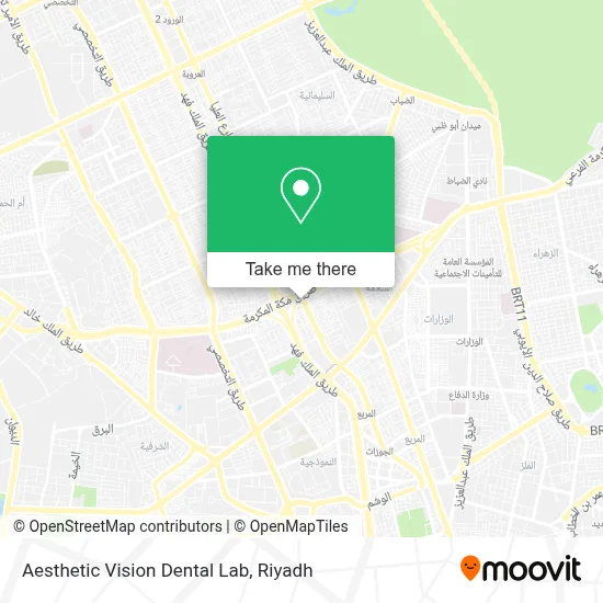 Aesthetic Vision Dental Lab map