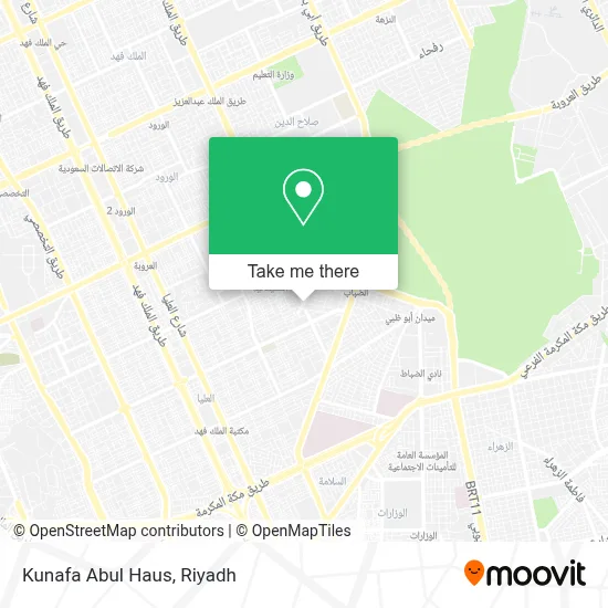 Kunafa Abul Haus map