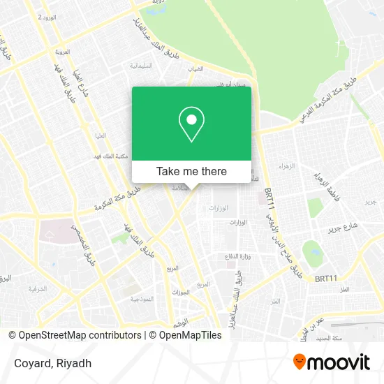 Coyard map