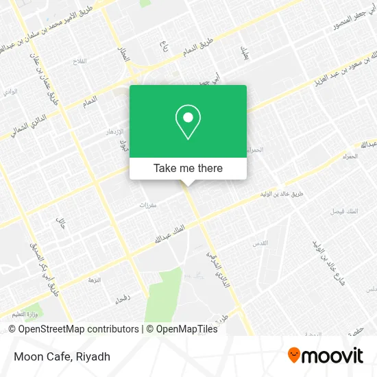 Moon Cafe map