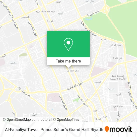 Al-Faisaliya Tower, Prince Sultan's Grand Hall map