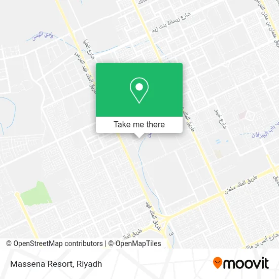 Massena Resort map