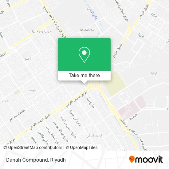 Danah Compound map