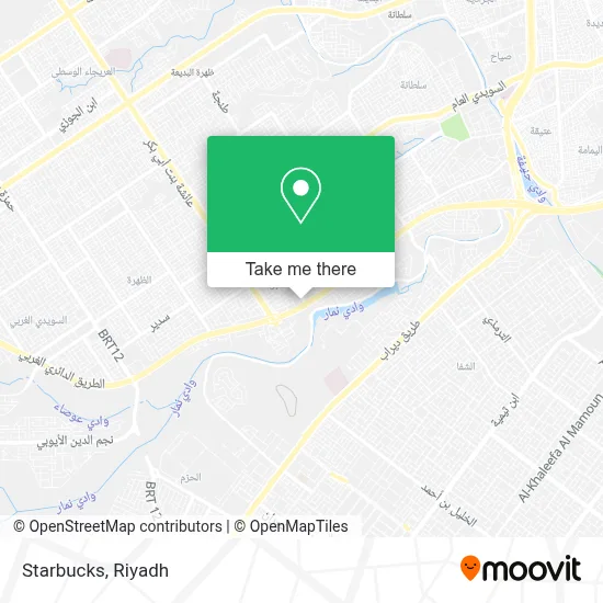 Starbucks map