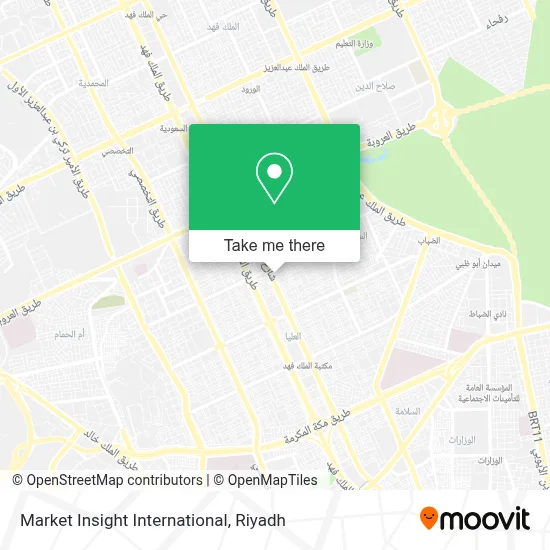 Market Insight International map