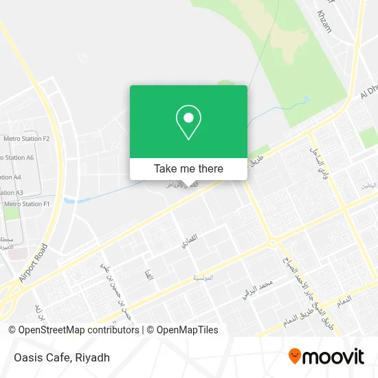 Oasis Cafe map