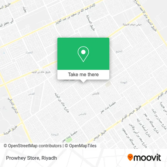 Prowhey Store map