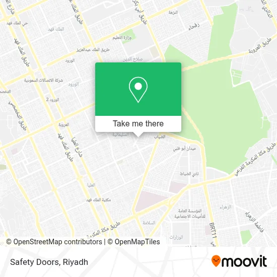 Safety Doors map