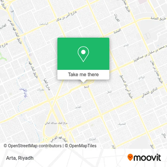 Arta map