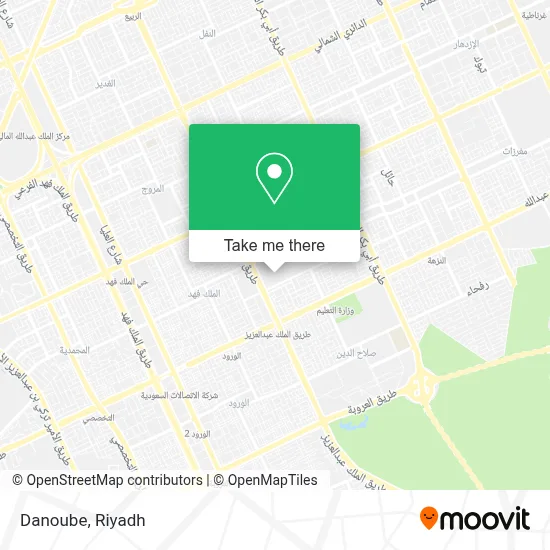 Danoube map