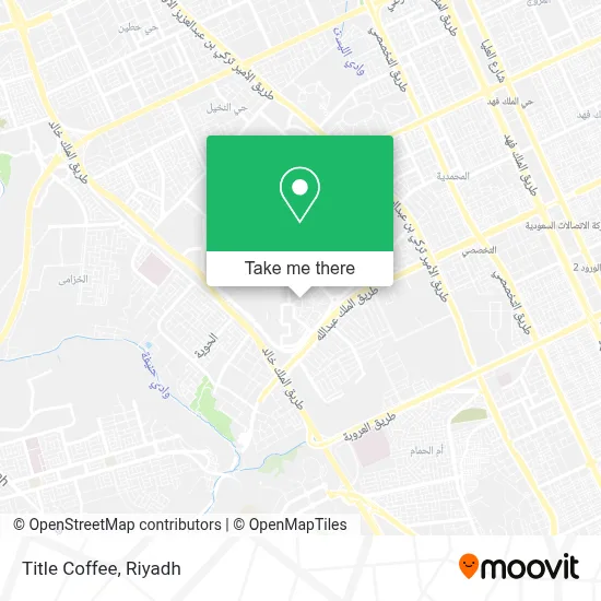 Title Coffee map