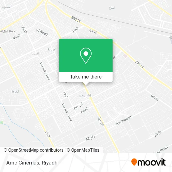 Amc Cinemas map