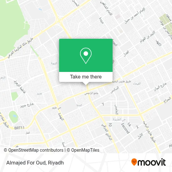 Almajed For Oud map