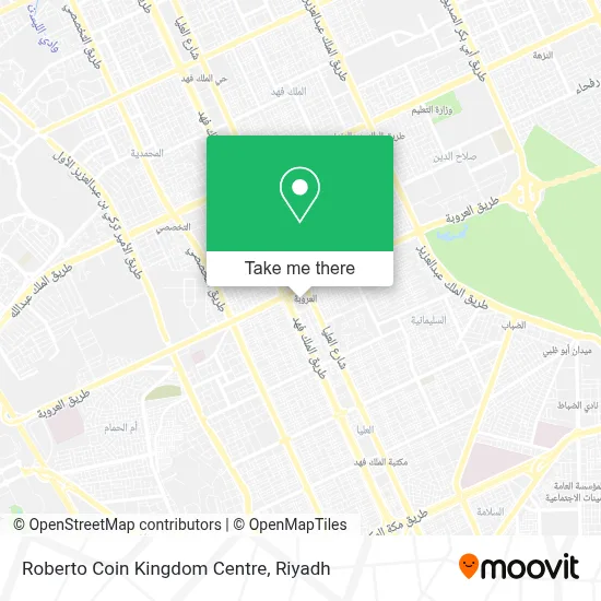 Roberto Coin Kingdom Centre map