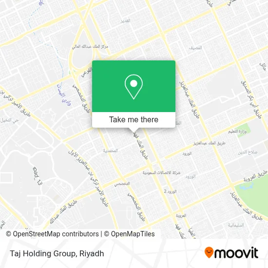 Taj Holding Group map