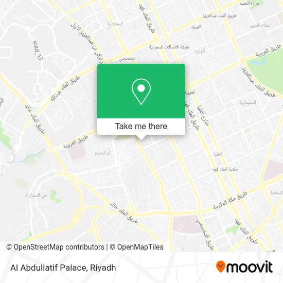 Al Abdullatif Palace map