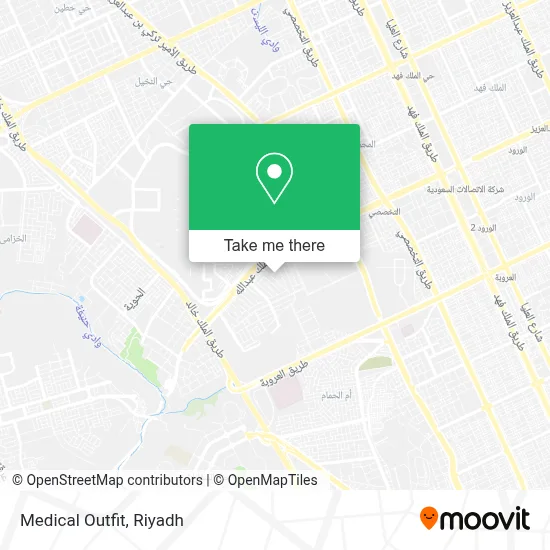 Medical Outfit map