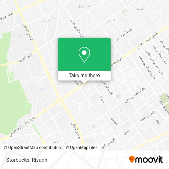 Starbucks map