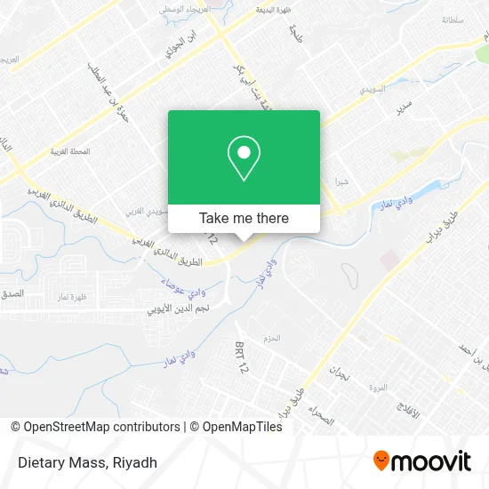 Dietary Mass map