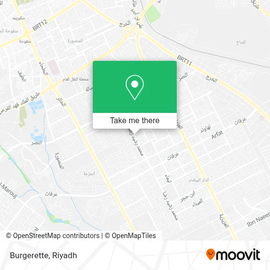 Burgerette map
