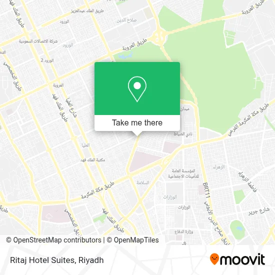 Ritaj Hotel Suites map