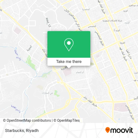Starbucks map