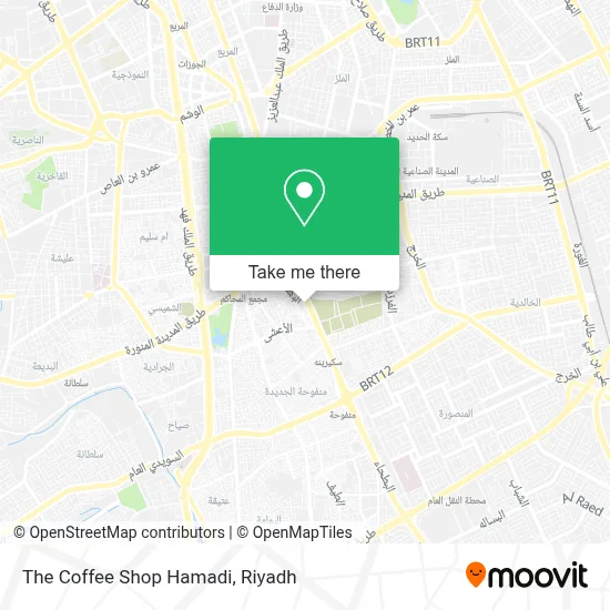 The Coffee Shop Hamadi map
