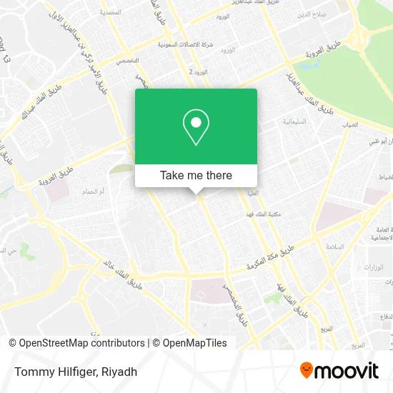 Tommy Hilfiger map