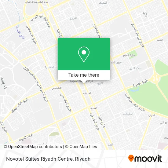 Novotel Suites Riyadh Centre map