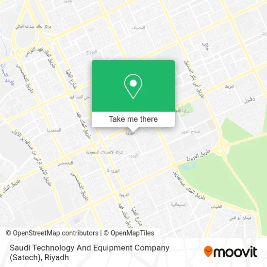 Saudi Technology And Equipment Company (Satech) map