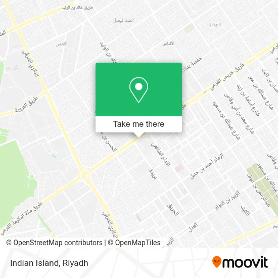 Indian Island map