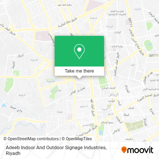 Adeeb Indoor And Outdoor Signage Industries map