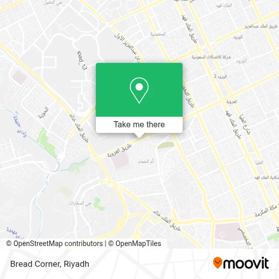 Bread Corner map
