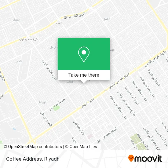 Coffee Address map