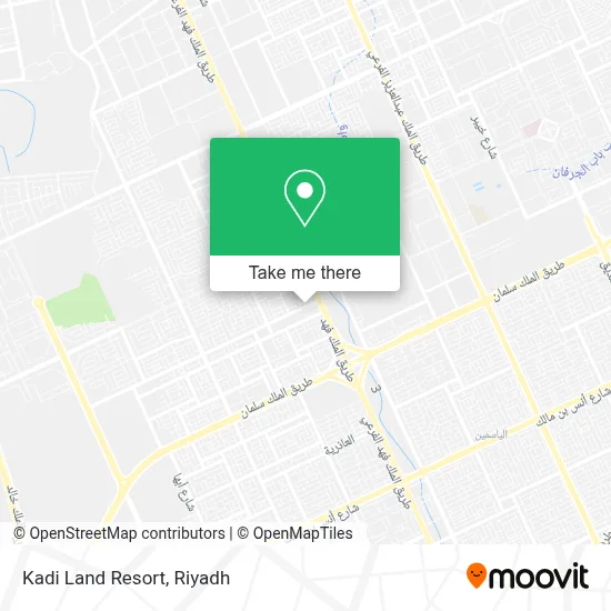 Kadi Land Resort map