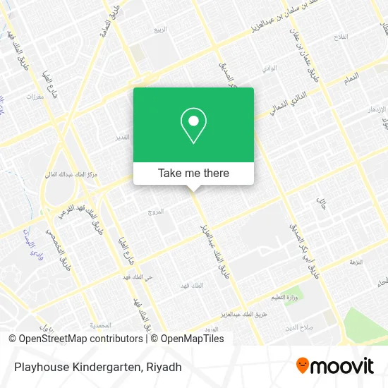 Playhouse Kindergarten map